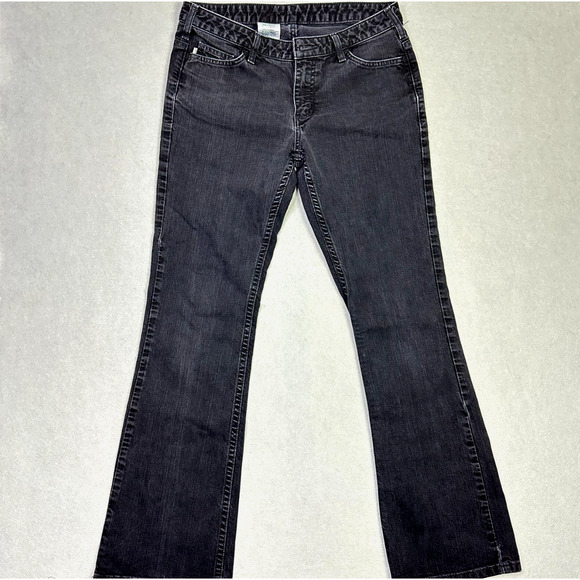 CARHARTT Curvy Fit Black Bootcut Denim Jeans Women’s Size 6x32 - Picture 1 of 8